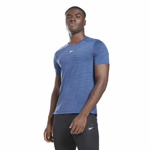 Kortærmet T-shirt til Mænd Reebok Tech Style Activchill Move Blå S
