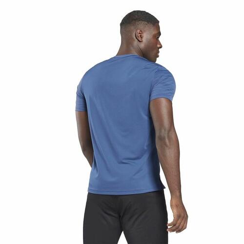 Kortærmet T-shirt til Mænd Reebok Tech Style Activchill Move Blå S