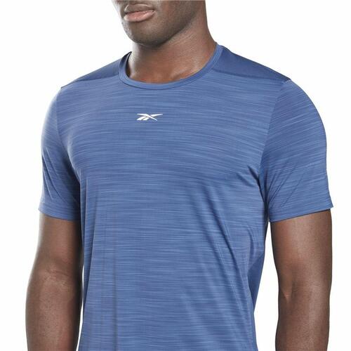 Kortærmet T-shirt til Mænd Reebok Tech Style Activchill Move Blå S