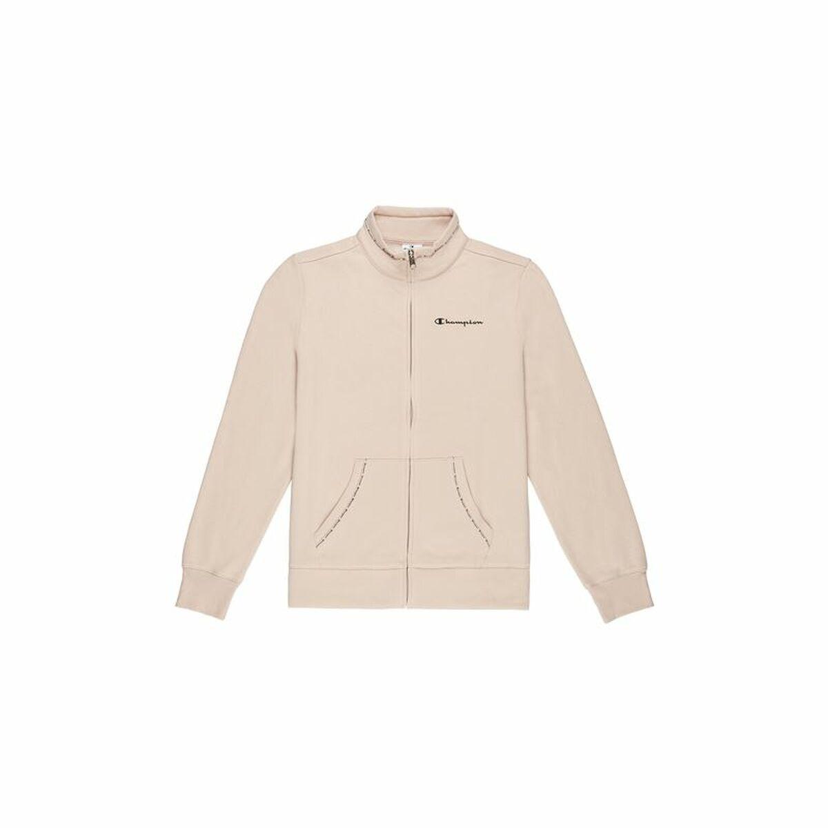 Træningsdragt til kvinder Champion Beige Med lynlås 2XL