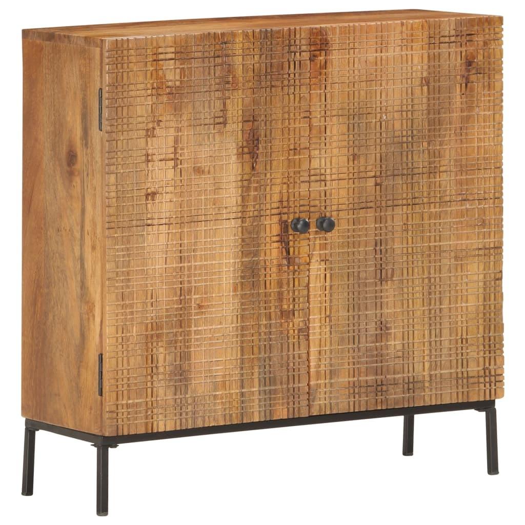 Skænk massivt mangotræ 75 x 30 x 75 cm