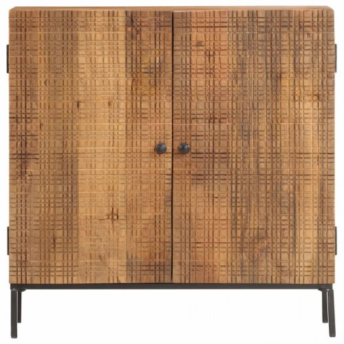 Skænk massivt mangotræ 75 x 30 x 75 cm