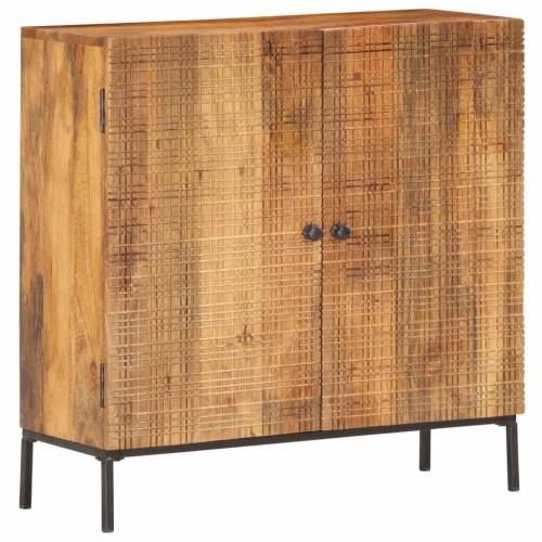 Skænk massivt mangotræ 75 x 30 x 75 cm