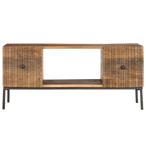 Sofabord 90 x 45 x 40 cm massivt mangotræ