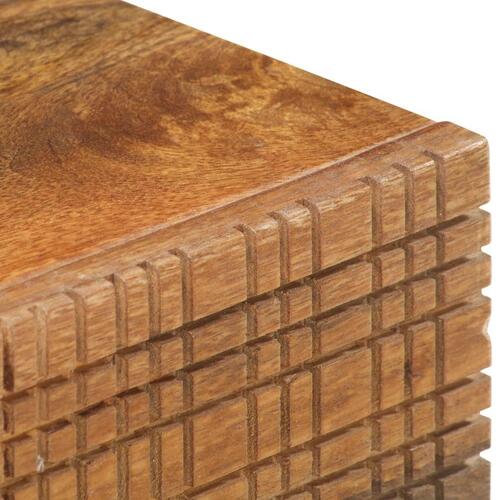 Sofabord 90 x 45 x 40 cm massivt mangotræ