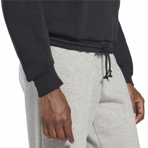 Sweaters uden Hætte til Kvinder Reebok Modern Safari Sort L