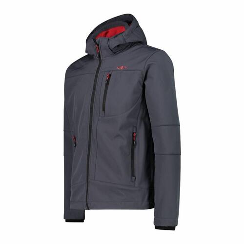 Sportsjakke til Mænd Campagnolo Softshell Melange Mørkegrå XL