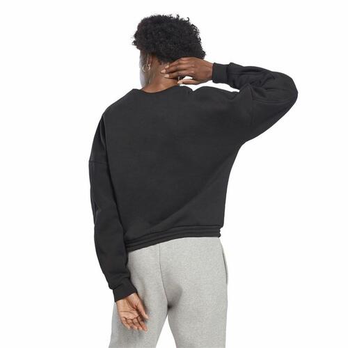 Sweaters uden Hætte til Kvinder Reebok Modern Safari Sort XS