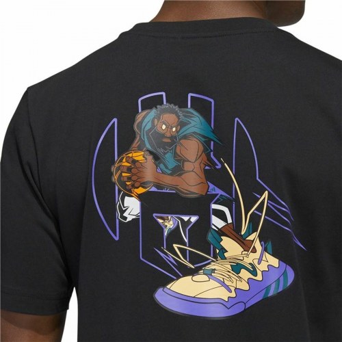 Adidas James Harden Graphic T-shirt til mænd - sort, XL