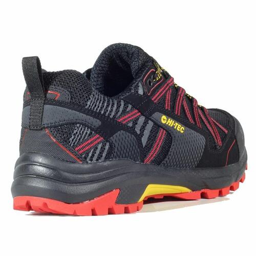 Herre sneakers Hi-Tec Gravel Rød Sort 40
