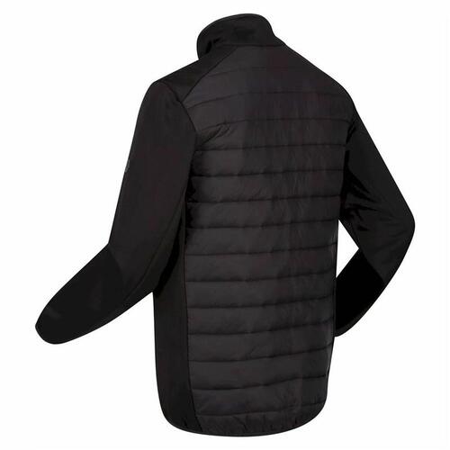Sportsjakke til Mænd Regatta Clumber III Hybrid Sort 2XL