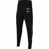 Sportssko til Børn Nike Swoosh Sort 8-10 år