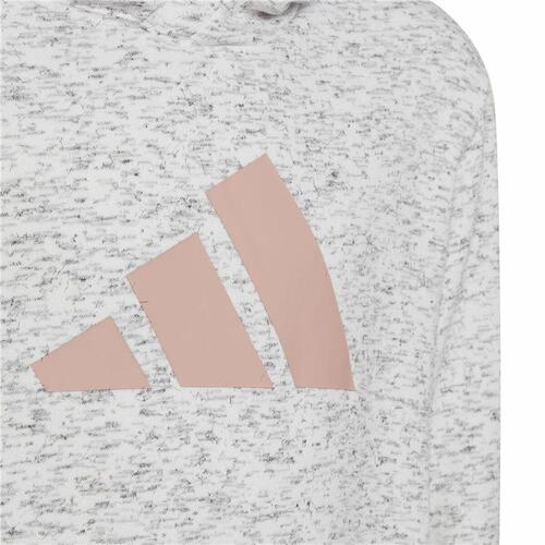 Hættetrøje til Mænd Adidas Future Icons 3 Stripes Hvid 7-8 år