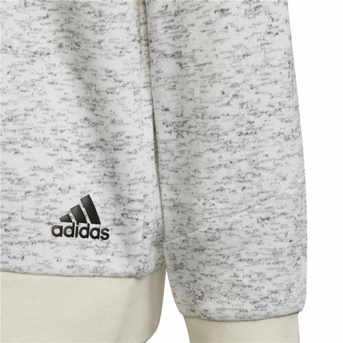 Hættetrøje til Mænd Adidas Future Icons 3 Stripes Hvid 7-8 år