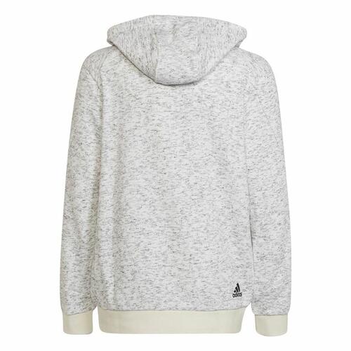 Hættetrøje til Mænd Adidas Future Icons 3 Stripes Hvid 7-8 år