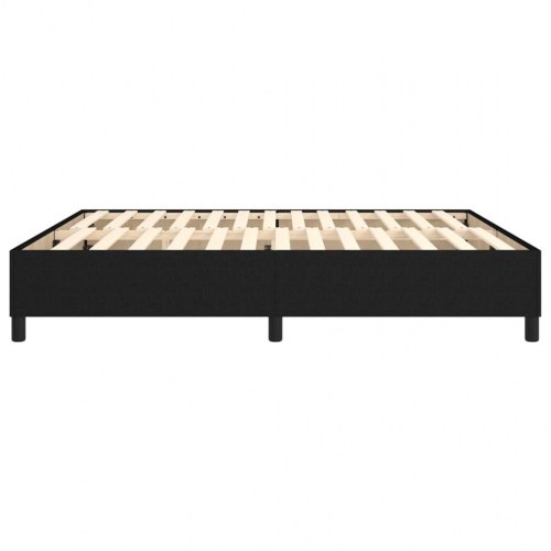 Boxspring sengeramme 160x200 cm i sort stof
