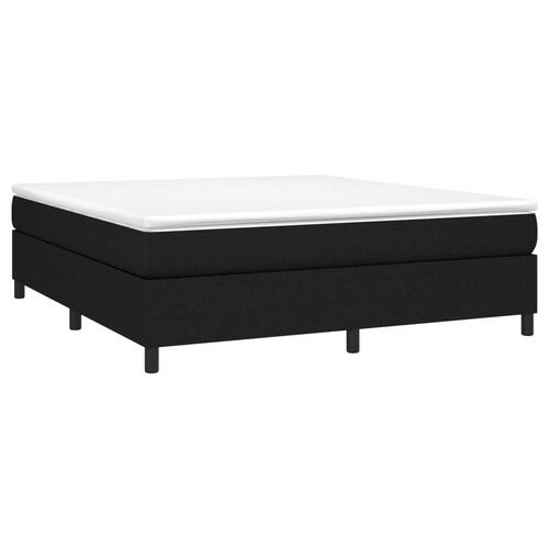 Sengeramme uden madras 180x200 cm stof sort