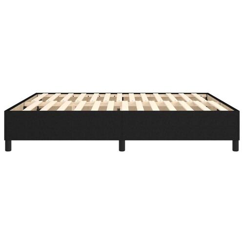 Sengeramme uden madras 180x200 cm stof sort