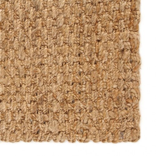 Gulvtæppe 200x300 cm rektangulært jute naturfarvet