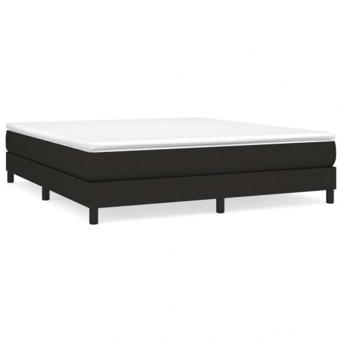 Boxspring sengeramme 180×200 cm i sort stof