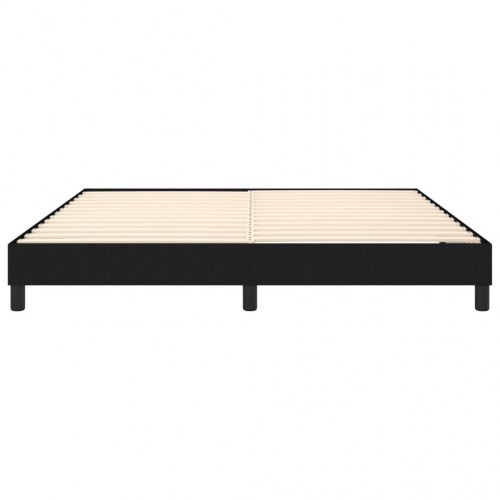 Boxspring sengeramme 180×200 cm i sort stof