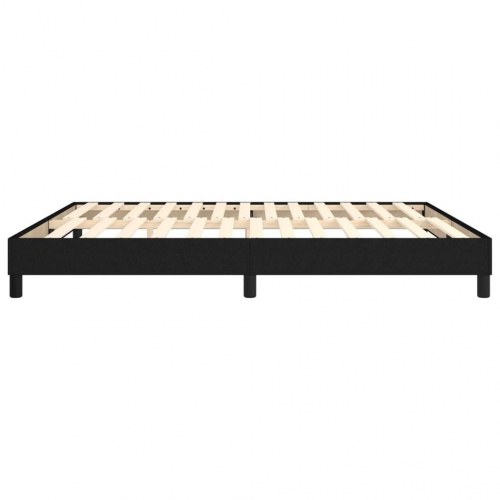 Boxspring sengeramme 180×200 cm i sort stof
