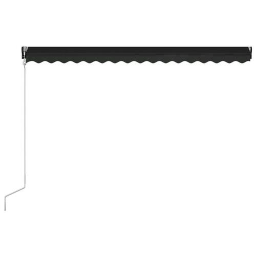 Automatisk foldemarkise 450 x 300 cm antracitgrå