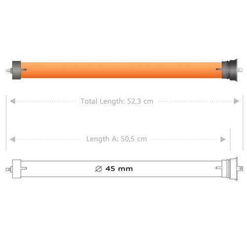 Rørmotorer 10 stk. 50 Nm