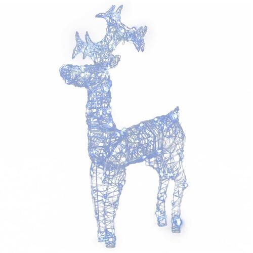 Julerensdyr 2 stk. 60x16x100 cm akryl