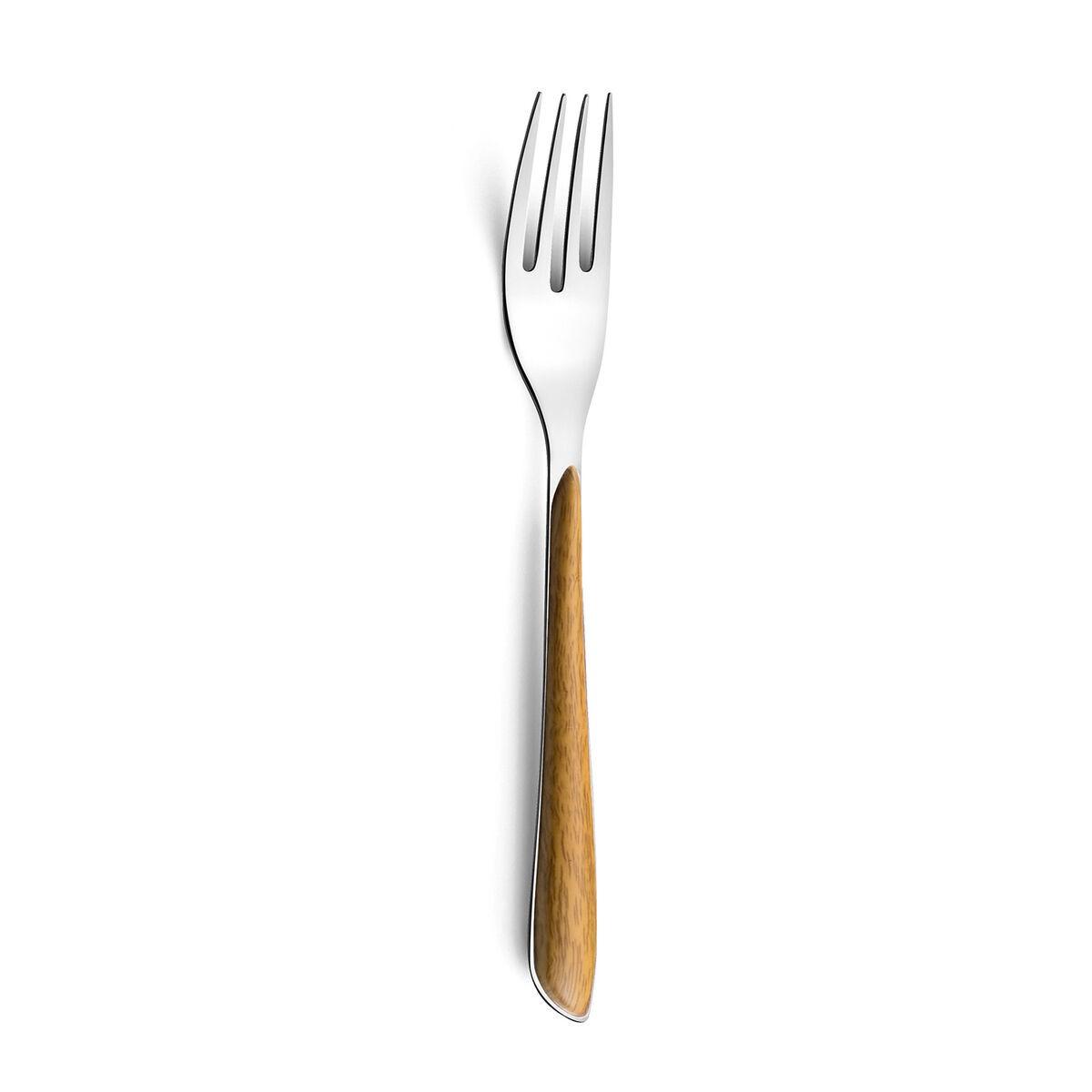 Amefa Eclat bordgaffel, to-farvet - 6 stk. metal