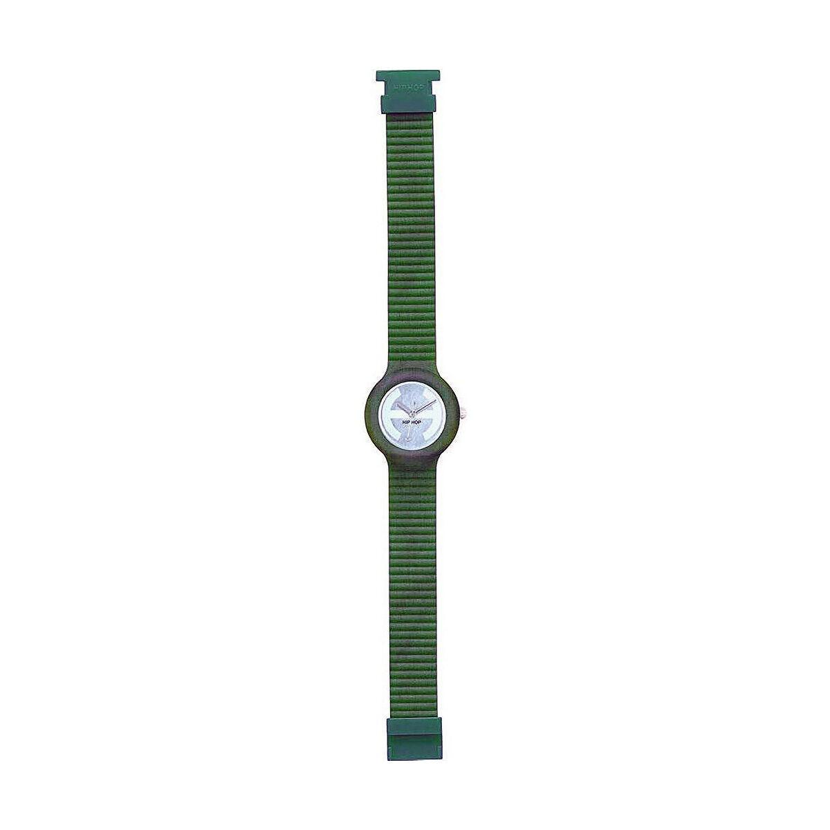 Hip Hop dameur MELANGE, grøn rem - Ø 32 mm, kvarts