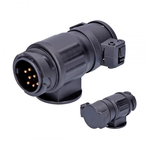 Rawlink adapter til trailer - 7/13-polet, 12 V, vandtæt