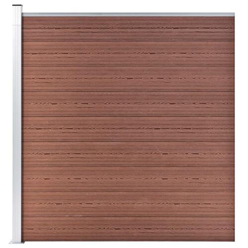 Havehegn 1564 x 186 cm WPC brun