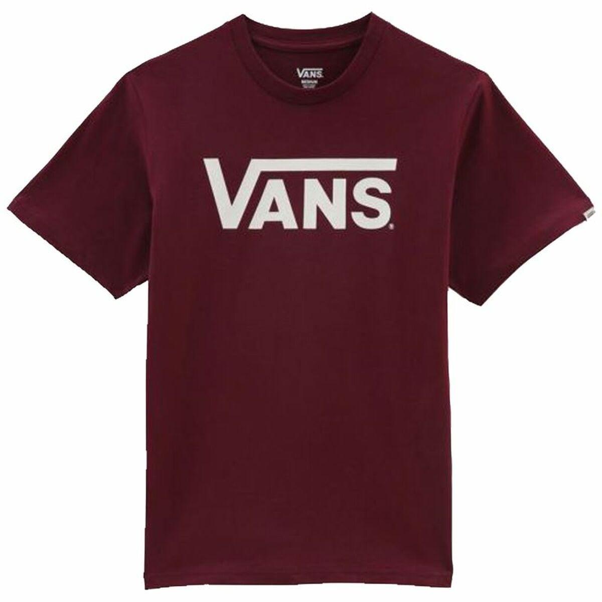 Kortærmet T-shirt til Børn Vans Classic Rødbrun L