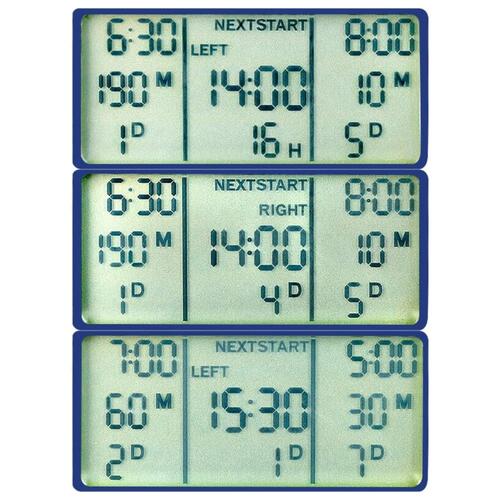 Automatisk digital vandingstimer med to slangeudtag