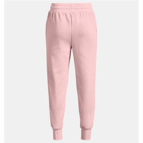 Træningsdragt til børn underdele Under Armour Rival Fleece Pink 10-12 år