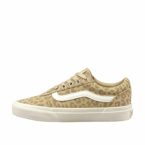 Kvinde Casual Sneakers Vans Ward Leopard Beige 36