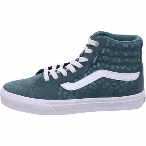 Kvinde Casual Sneakers Vans Filmore High Top Syren Mørkeblå 37