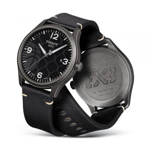 Tissot Gent XL 3x3 Street Basketball herreur - Special Pack med 2 remme (Ø 45 mm)