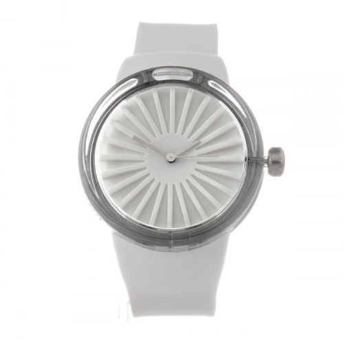 ODM unisex armbåndsur DD130-06 - hvid/skive Ø 47 mm