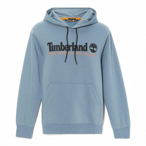 Hættetrøje til Mænd Timberland WWES Blå - L