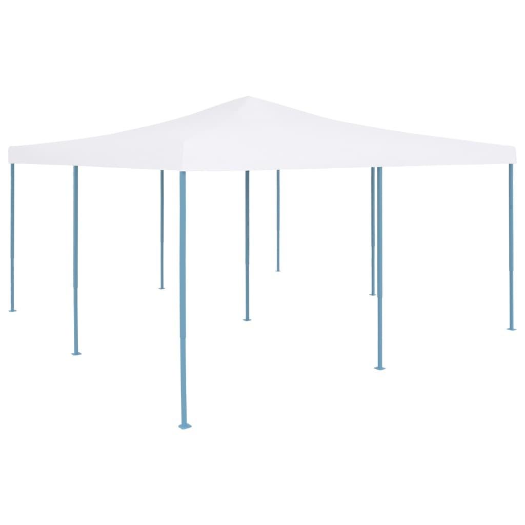 Foldbar pavillon 5x5 m hvid