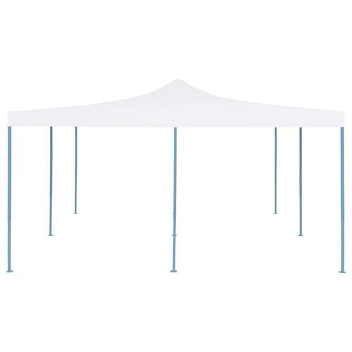 Foldbar pavillon 5x5 m hvid