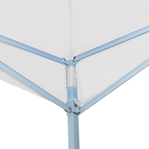 Foldbar pavillon 5x5 m hvid