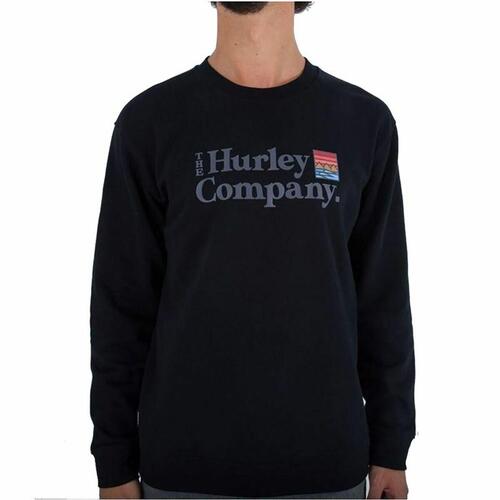 Sweaters uden Hætte til Mænd Hurley Canyon Summer Sort S