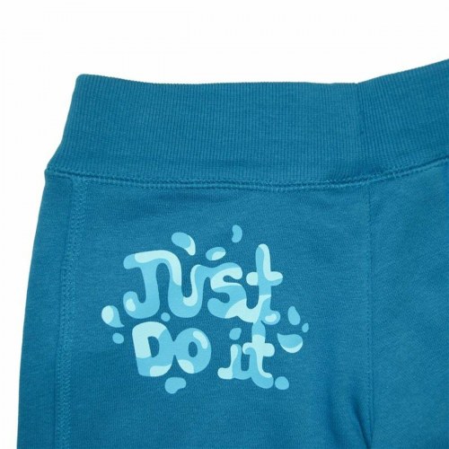 Nike N40 Splash Capri sportsshorts til børn - blå/turkis, 13-15 år