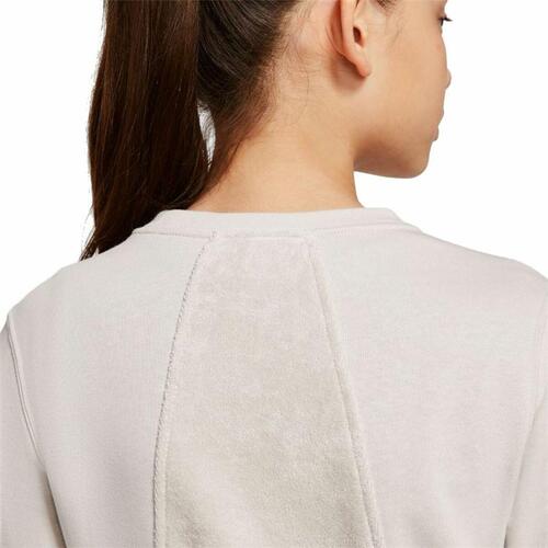 Sweatshirt uden hætte til piger Nike Heritage Beige 10-12 år