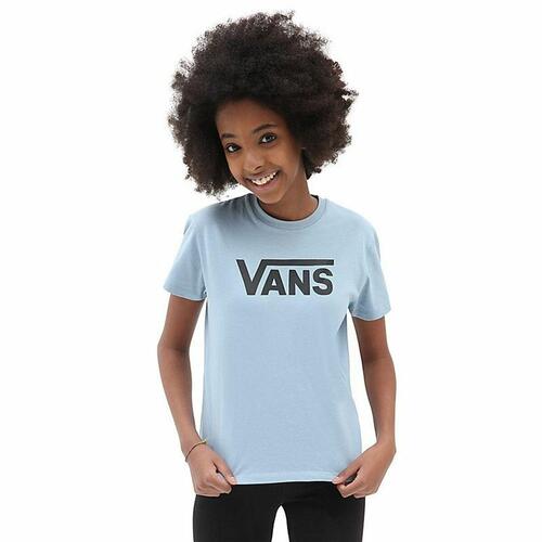Børne Kortærmet T-shirt Vans Flying V Crew Blå XL