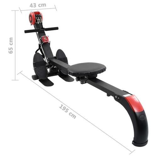 Foldbar romaskine justérbar modstand