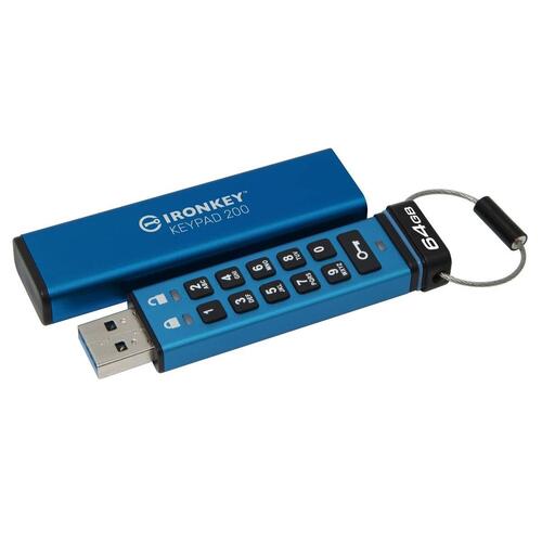 USB stick Kingston IKKP200/64GB Blå